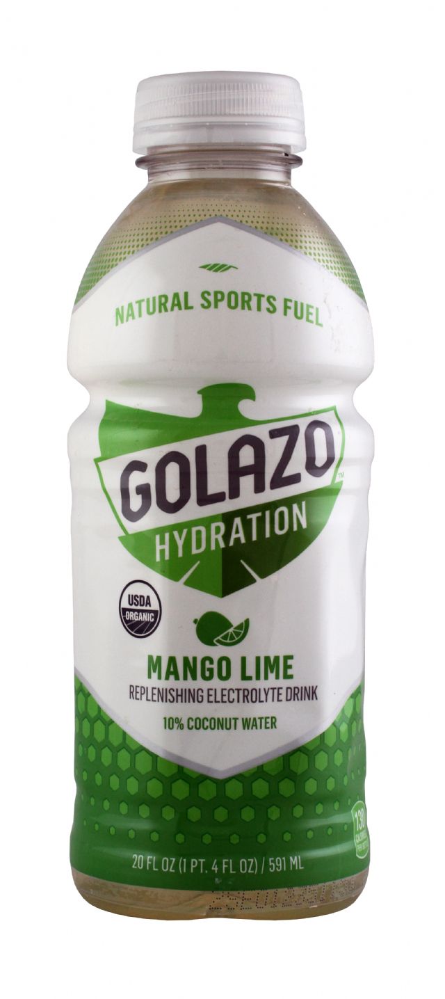 Golazo Natural Sports Fuel: Golazo20 MangoLime Front
