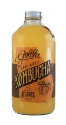 Golda Kombucha: Golda PeachGinger Front
