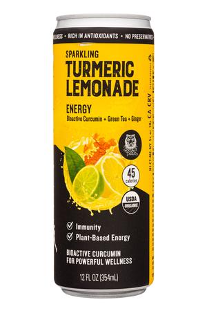 Golden Tiger: GoldenTiger-12oz-2022-TurmericLemonade-Can-Energy-Front