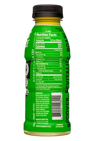 Golden Tiger: GoldenTiger-12oz-2022-TurmericLemonade-GreenTea-Facts