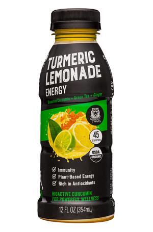 Golden Tiger: GoldenTiger-12oz-2022-TurmericLemonade-Energy-Front