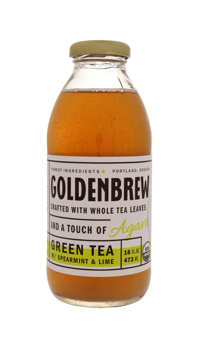 Goldenbrew Tea: GoldenBrew GreenSpearLime Front