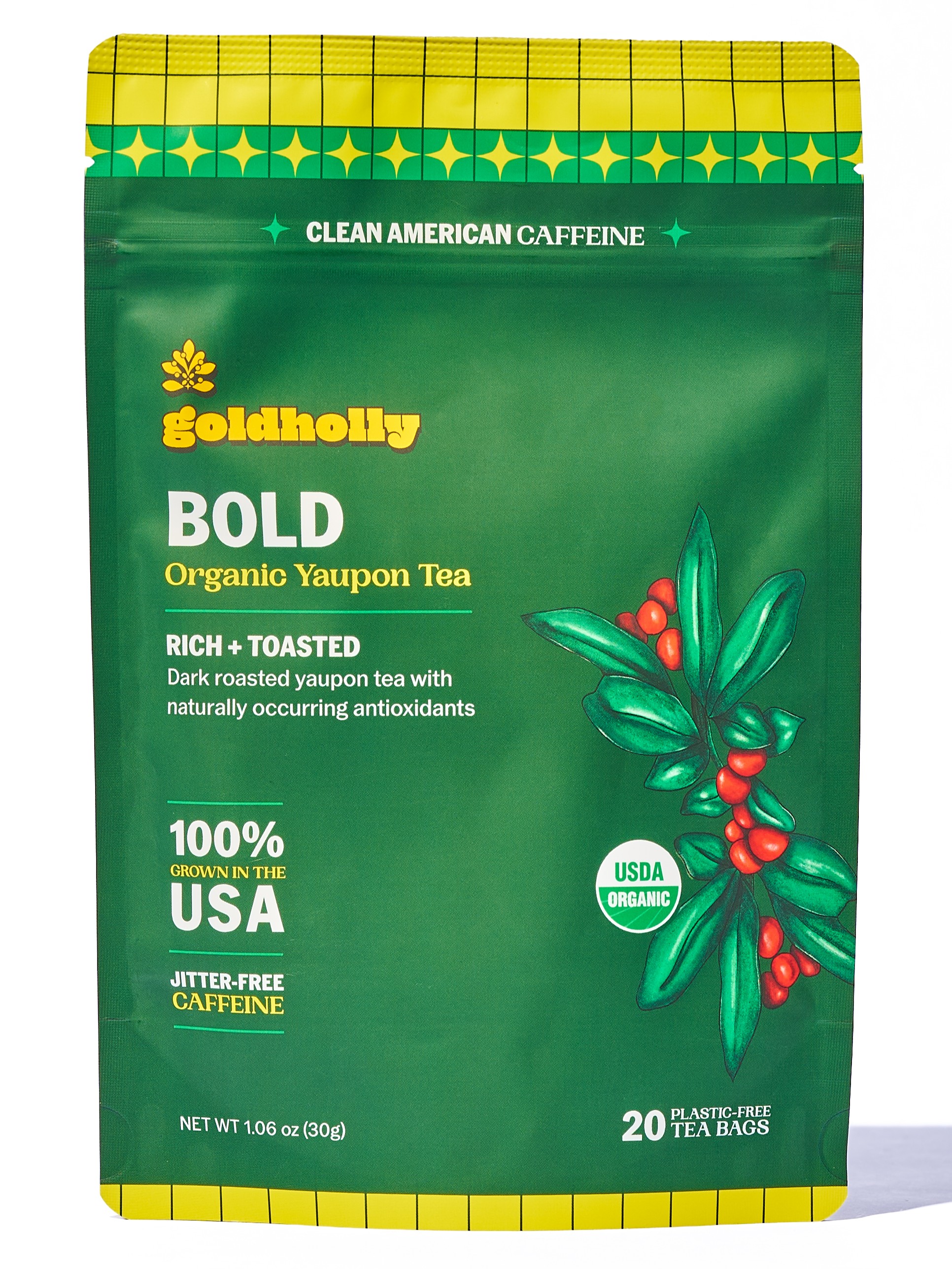 Photo of Bold Organic Yaupon Tea - Goldholly (uploaded by company)