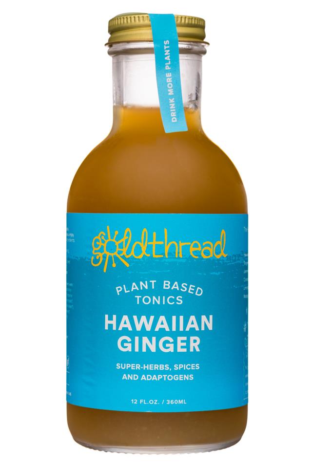 Goldthread Herbs: Goldthread-12oz-19Label-Tonic-HawaiianGinger-Front