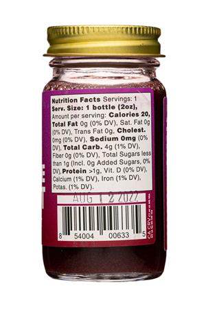 Goldthread Herbs: Goldthread-2oz-2022-TonicShot-ImmuneBoost-Facts