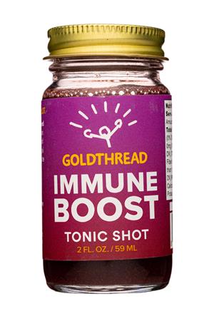 Goldthread Herbs: Goldthread-2oz-2022-TonicShot-ImmuneBoost-Front