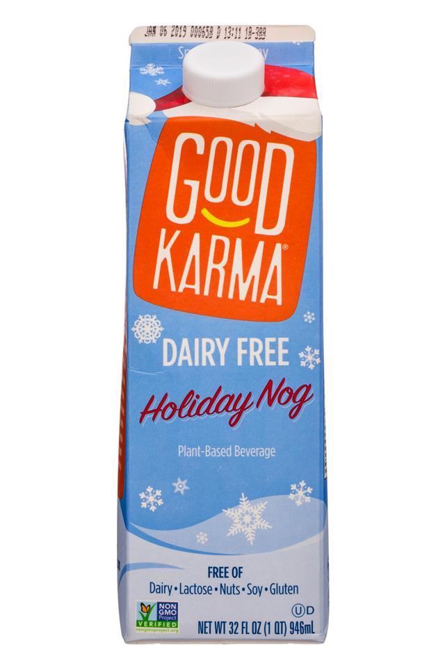 Good Karma: GoodKarma-32oz-Nog-Holiday-Front