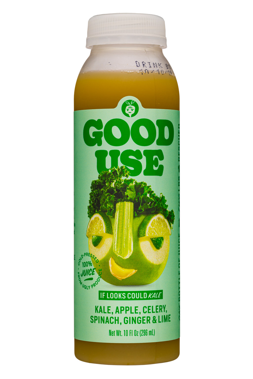 Good Use: GoodUse-10oz-Juice-IfLooksCouldKale-Front