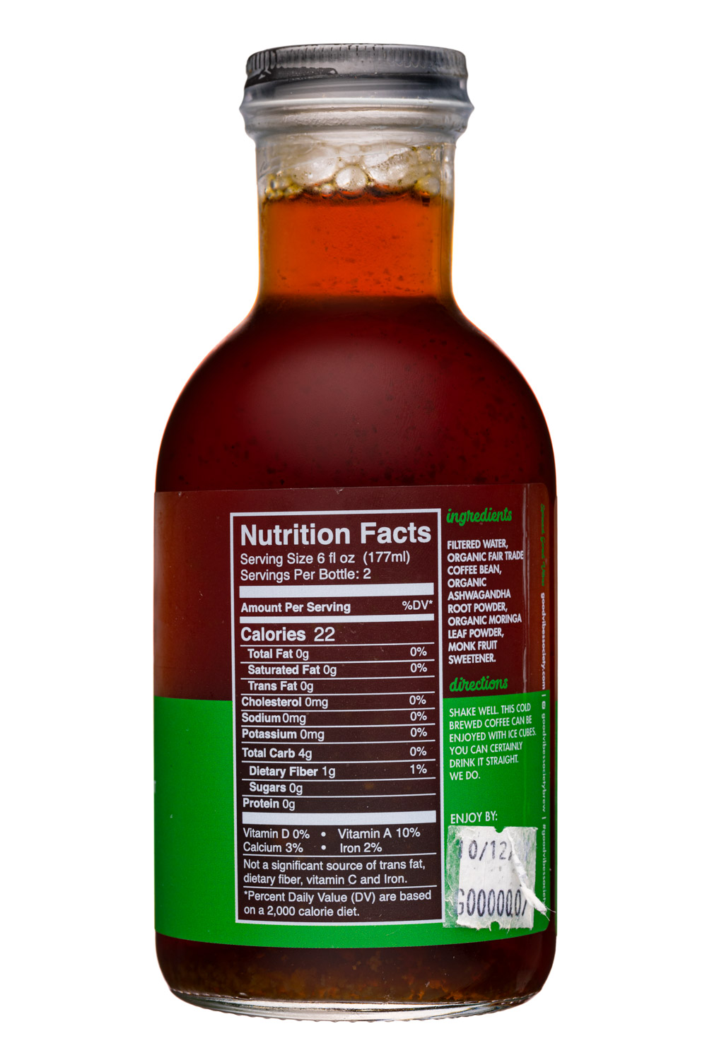 Good Vibes Society: GoodVibesSociety-12oz-ColdBrew-BeHumane-Facts