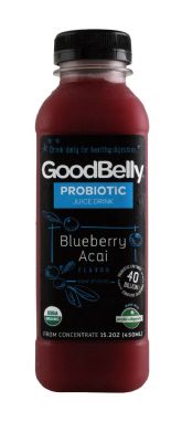 GoodBelly Probiotics Blueberry Acai