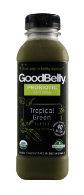 GoodBelly Probiotics Tropical Green