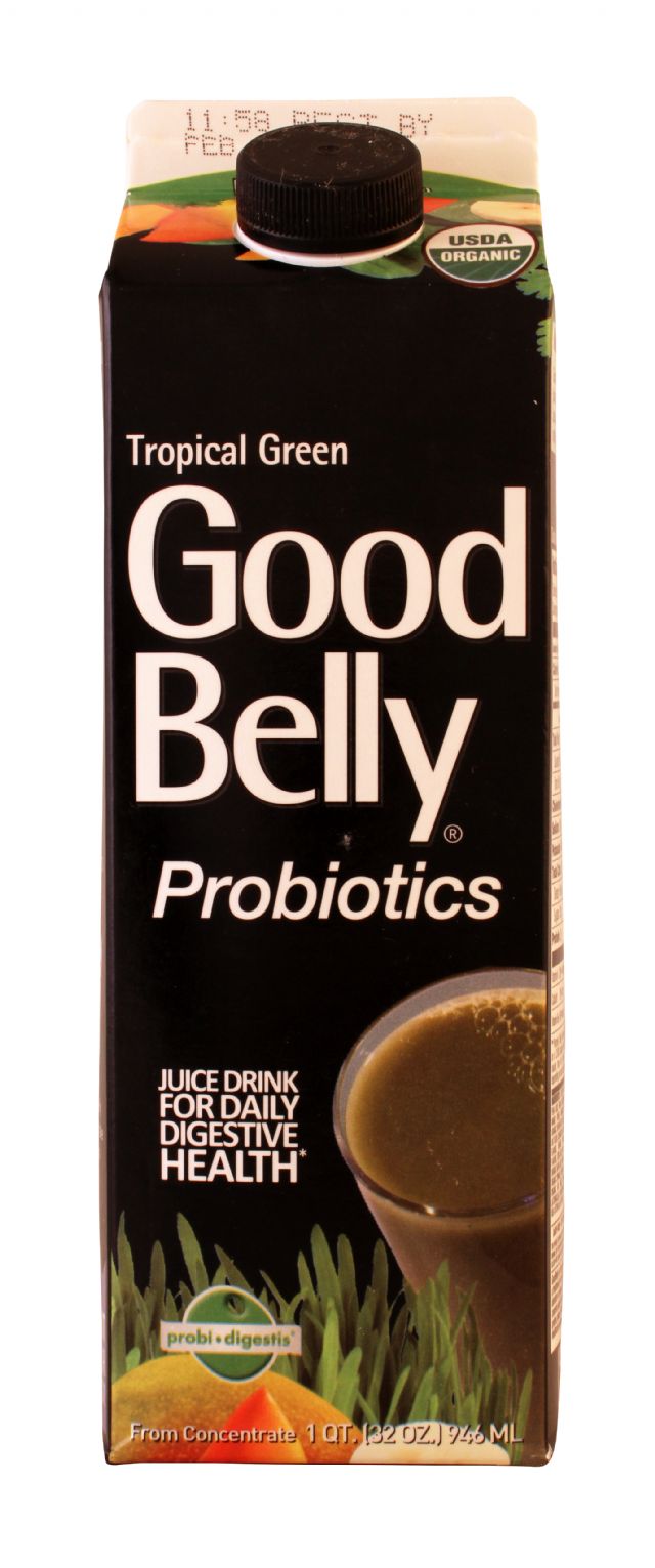 GoodBelly: GoodBelly TropGreen Front