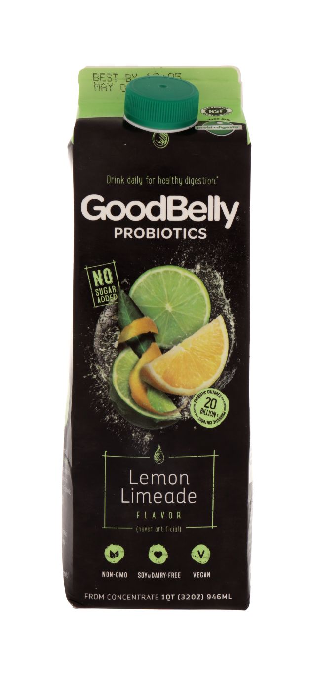 GoodBelly: GoodBelly LemLime Front