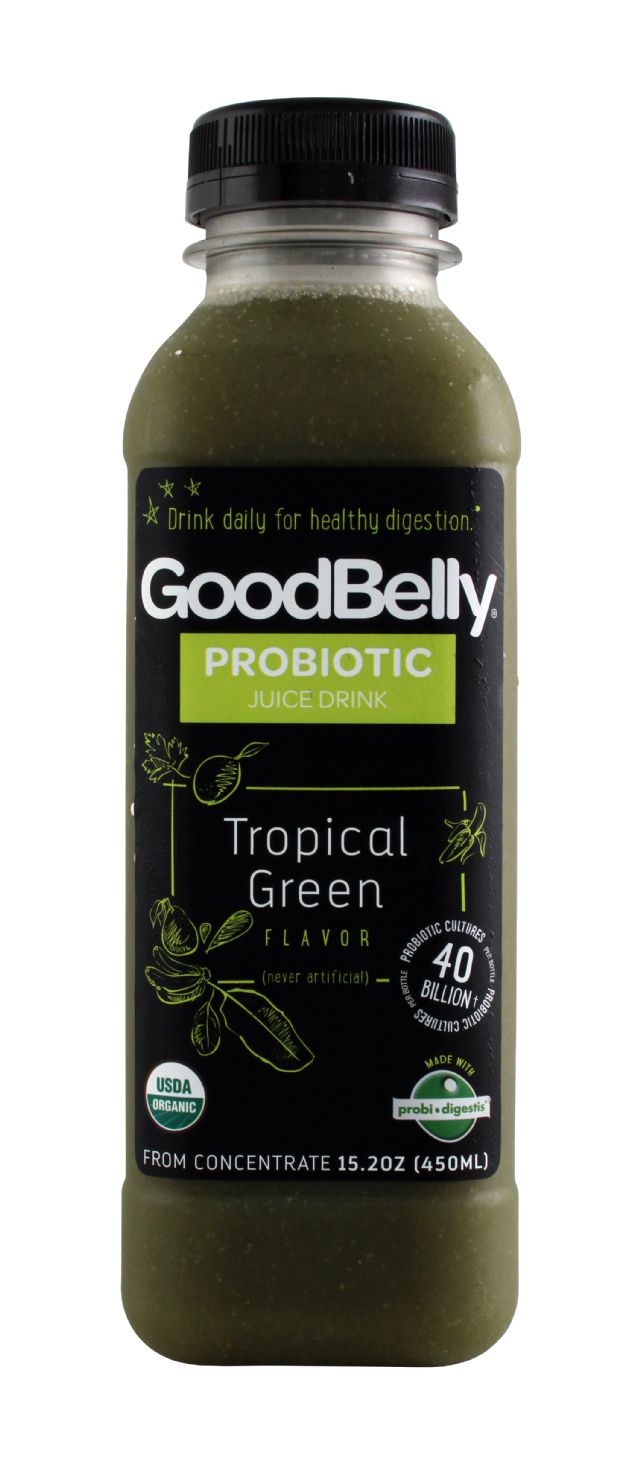 GoodBelly: GoodBelly TropicalGreen Front