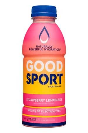 GoodSport: GoodSport-17oz-2024-SportsDrink-StrawbLemonade-Front