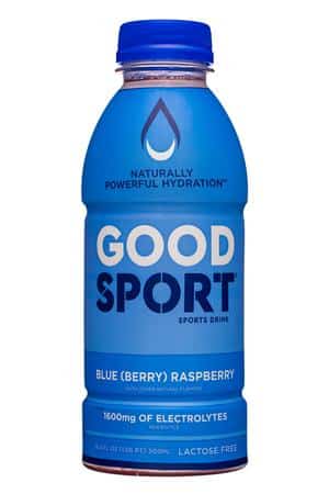 GoodSport: GoodSport-17oz-2024-SportsDrink-BlueRasp-Front