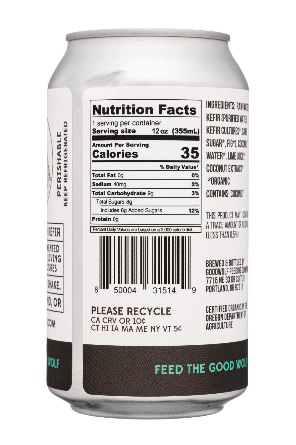GoodWolf : GoodWolf-12oz-2022-ProbTonic-CoconutLime-Facts