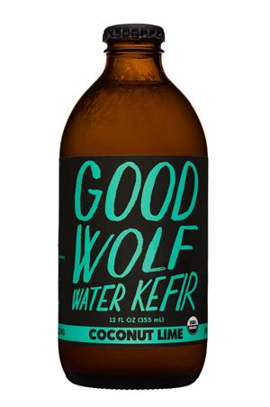 GoodWolf : GoodWolf-12oz-2020-WaterKefir-CoconutLime-Front
