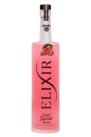 Gorilla Lifestyle: Gorilla-750ml-2025-Elixer-StrawbWatermelon-Front