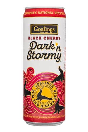 Gosling's Ginger Beer: Goslings-12oz-2023-DarkStormy-BlackCherry