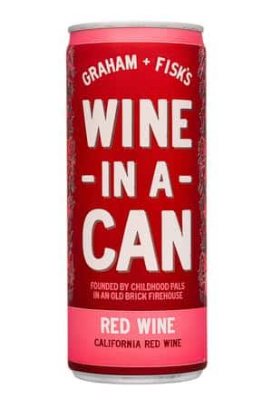 Graham + Fisk's: GrahamAndFisks-11oz-2022-WineInACan-RedWine