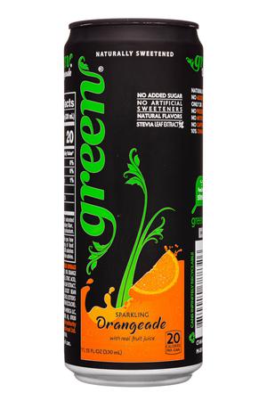 Green Cola: GreenCola-11oz-2022-Sparkling-Orangeade-Front