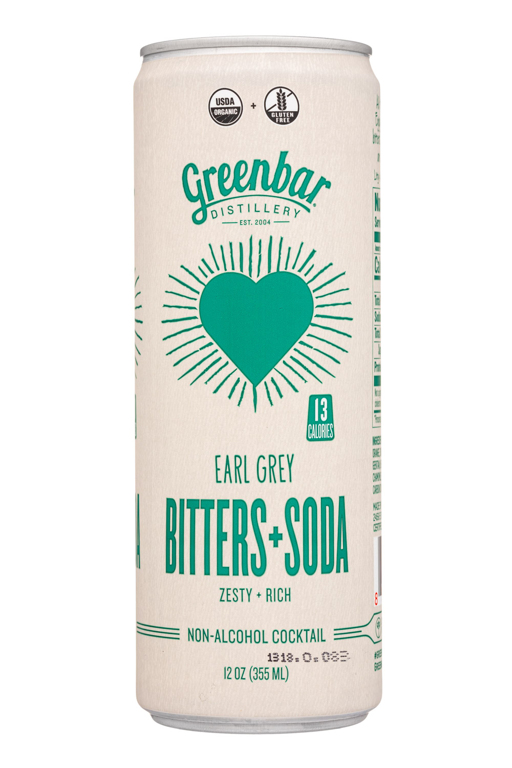 Earl Grey Bitters + Soda