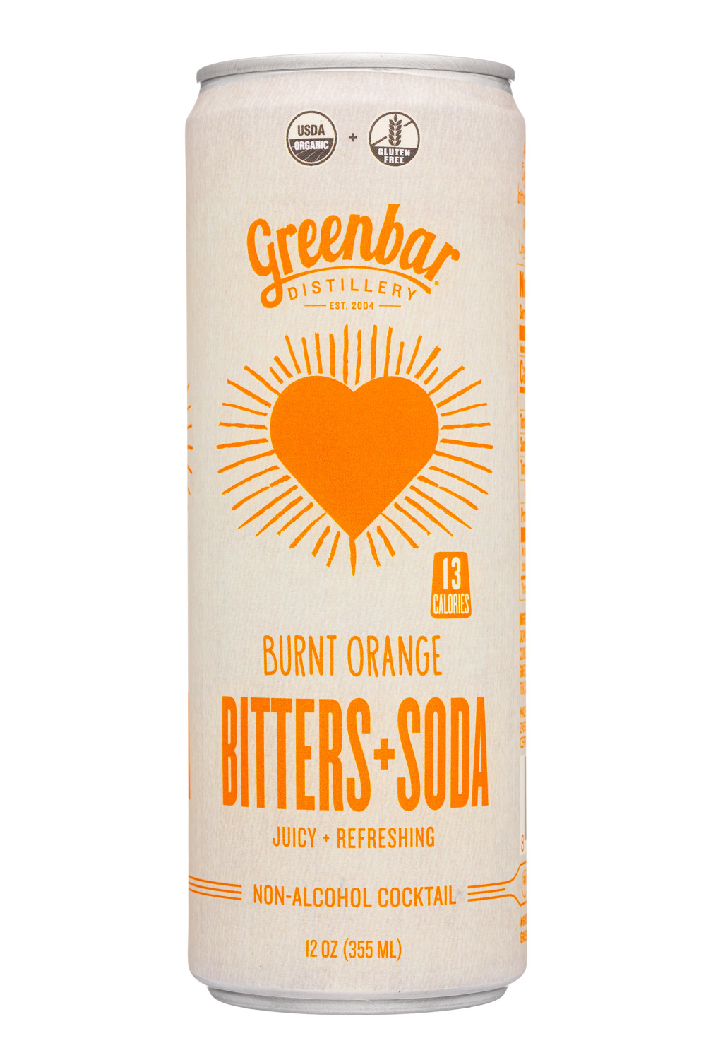 Burnt Orange Bitters + Soda