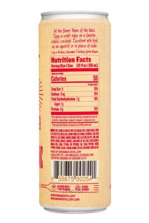 Greenbar Distillery: Greenbar-12oz-2022-NACocktail-UnGinTonic-Facts