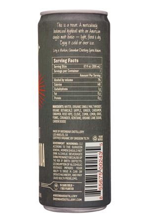Greenbar Distillery: Greenbar-12oz-2020-Bitters-SingleMaltWhiskey-Facts