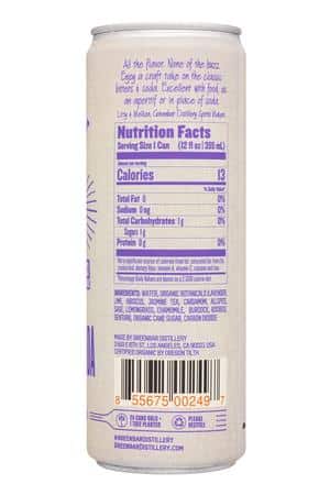 Greenbar Distillery: Greenbar-12oz-2022-NACocktail-BittersSoda-Lavender-Facts