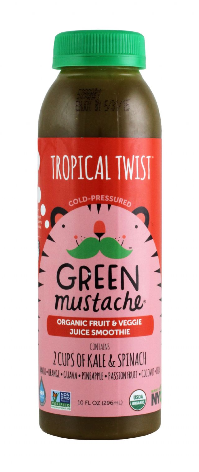 Green Mustache: GreenMustache Tropical Front