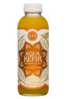 GT's Aqua Kefir: GTs-16oz-AquaKefir19-OrangePeachMango-Front