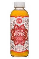 GT's Aqua Kefir: GTs-16oz-AquaKefir-TropicalPeach-Front
