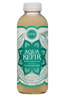 GT's Aqua Kefir: GTs-16oz-AquaKefir-CoconutLimeMint-Front