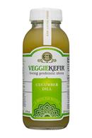 GT's VeggieKefir: GTs-VeggieKefir-8oz-CucumberDill-Front