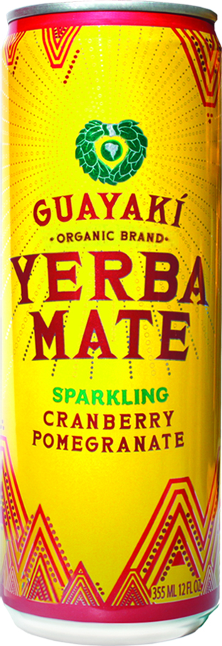 Guayaki Sparkling Yerba Mate: cranPom