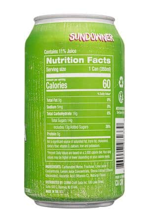 Gunna: Gunna-12oz-2023-Sundowner-LimeLemonade-Facts