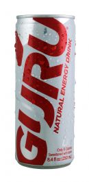 Guru Energy Drink: EnergyWaterSM EnergyLite Front