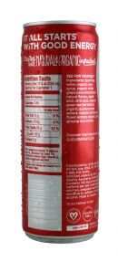 Guru Energy Drink: EnergyWater Energy Facts