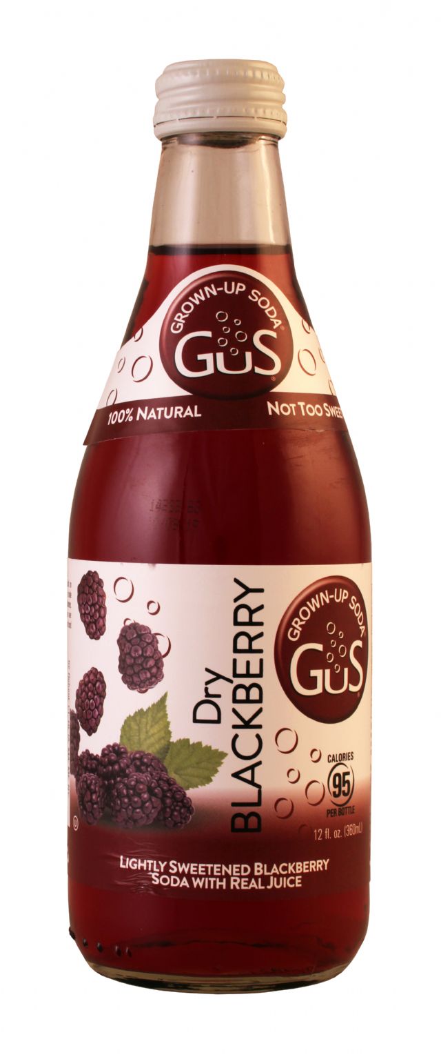 GuS (Grown-Up Soda): Gus DryBlack Front