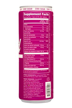 Gym Weed: GymWeed-12oz-2022-Energy-TropicalBerry-Facts