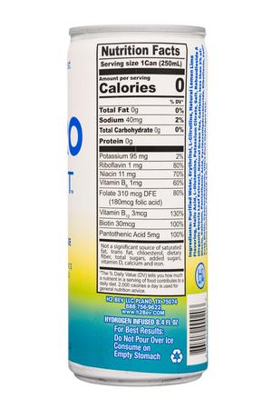 H2 Beverages: HydroShot-8oz-2022-HydroBev-LemonLime-Facts