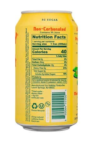 Halfday Tea Tonic: Halfday-12oz-2025-Classic-HalfHalf-Facts