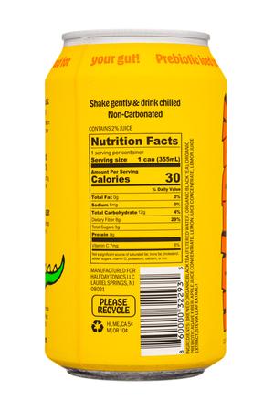 Halfday Tea Tonic: Halfday-12oz-2022-IcedTea-Lemon-Facts