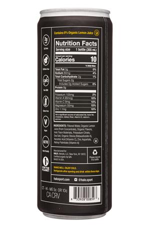 HALO: Halo-12oz-2021- Hydration-PinkLemonade-Facts