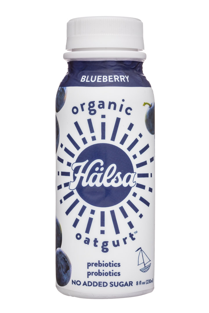 Halsa Foods: Halsa-8oz-Oatgurt-Blueb-Front