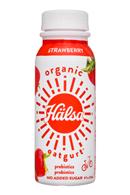 Halsa Foods: Halsa-8oz-Oatgurt-Strawberry-Front