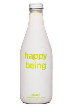 Happy Being: BeingHappy-12oz-2021-WhiteTea-LemongrassMint-Front