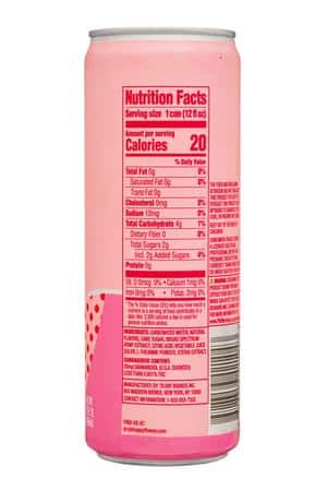 Happy Flower: HappyFlower-12oz-2024-CBDCocktail-StrawbDaiquiri-Facts